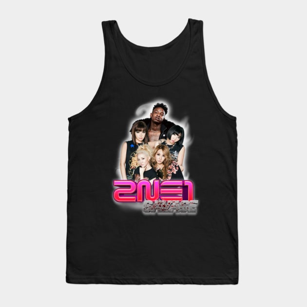 2ne1 Savage Tank Top by 730